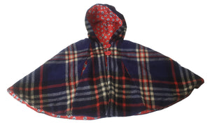 Girl's Wool Cape by Flossy New Vintage Clothing NZ Planet Retro NZ 4
