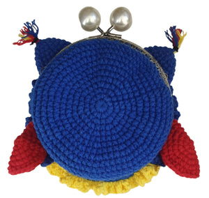 Handmade Owl Crochet Coin Purse New Vintage Accessories NZ Planet Retro NZ 2