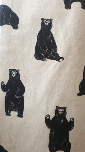 Japanese Sun Bears Skirt - Planet Retro Original
