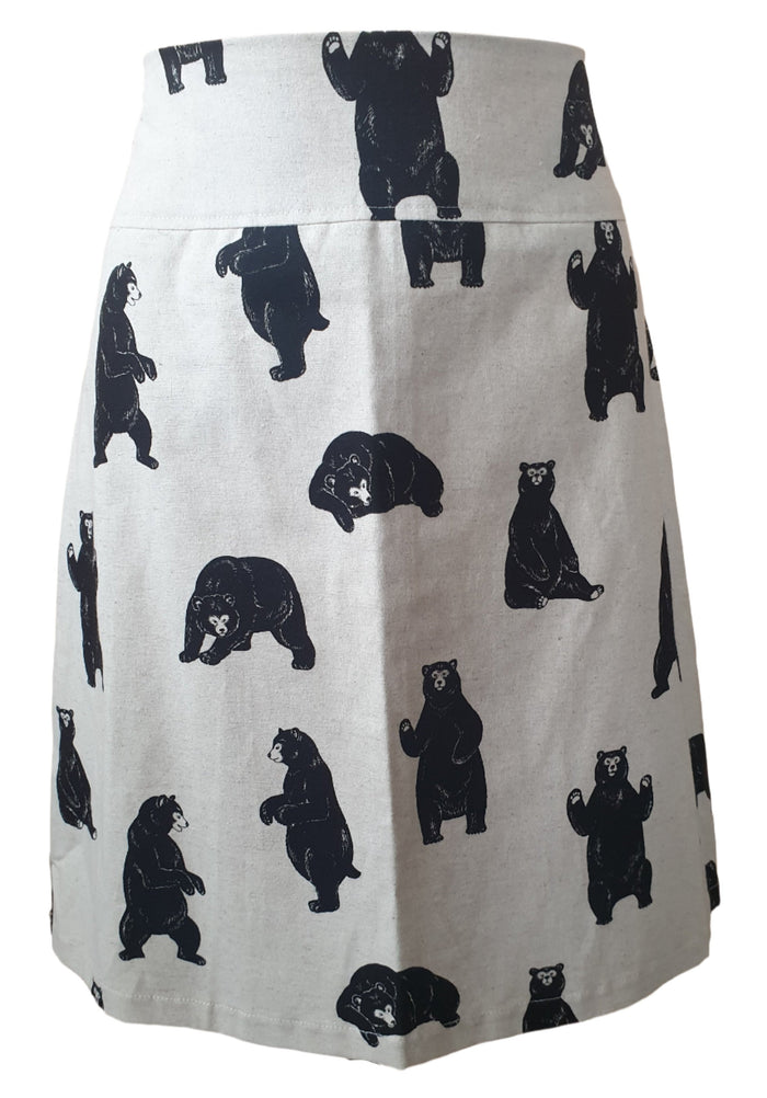 Japanese Sun Bears Skirt - Planet Retro Original (Most Sizes)