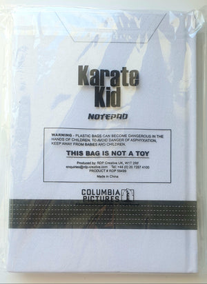 Karate Kid Lined Notebook Planet Retro NZ