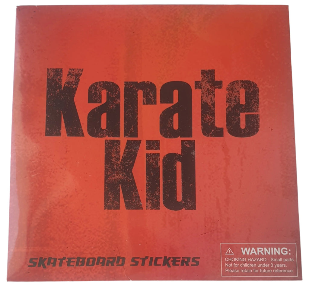 Karate Kid Skateboard Sticker Set Planet Retro NZ