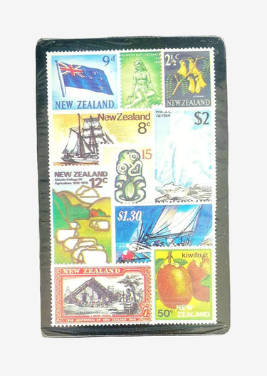 Kiwiana NZ Postage Stamps Playing Cards Planet Retro NZ