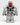Lego Exo-Force Devastator robot minifigure with pearl light grey torso.