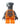 Lego Ninjago Chokun minifigure from 2012 with orange Serpentine outfit