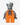Lego Ninjago Chokun minifigure from 2012 with orange Serpentine outfit