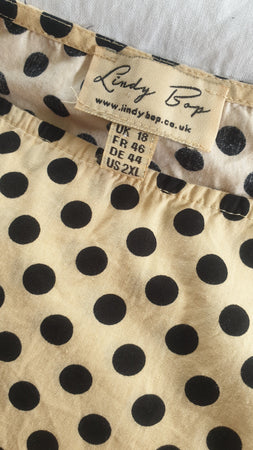Lindy Bop Polka Dot Dress Vintage Clothing Planet Retro NZ