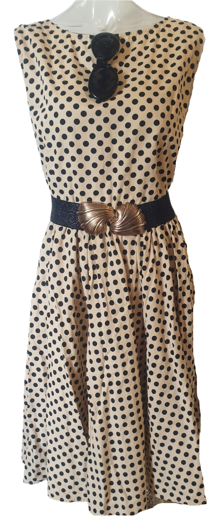 Lindy Bop Polka Dot Dress (Sz 2XL/18)