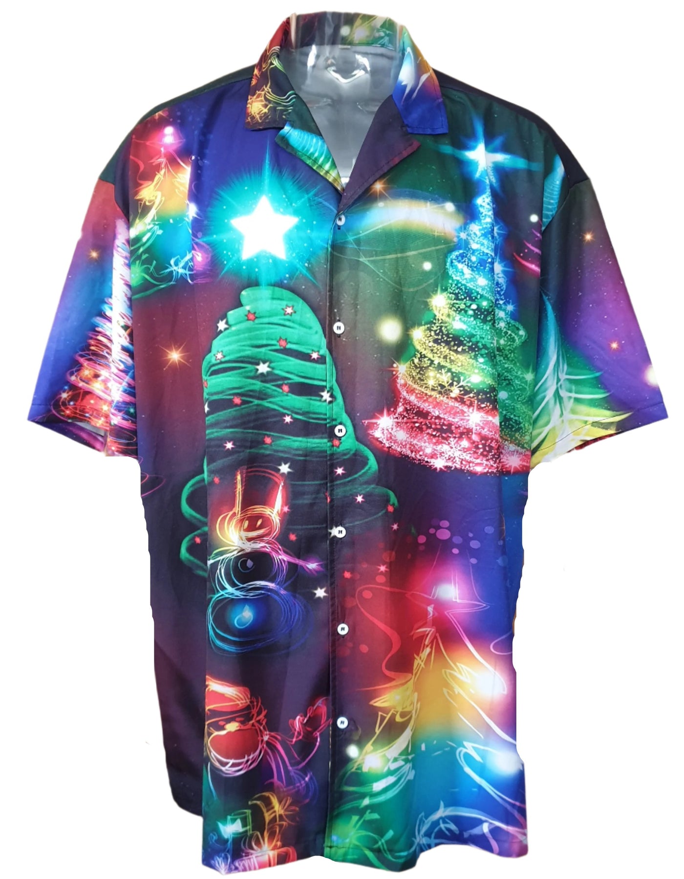 Mens 4xl christmas shirts top