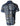 Mens Blue Black Tribal Hawaiian Shirt New Vintage Clothing NZ Planet Retro 2