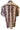 Mens Crimson Tribal Carving Tropical Shirt (Large) Vintage Clothing NZ Planet Retro NZ 2