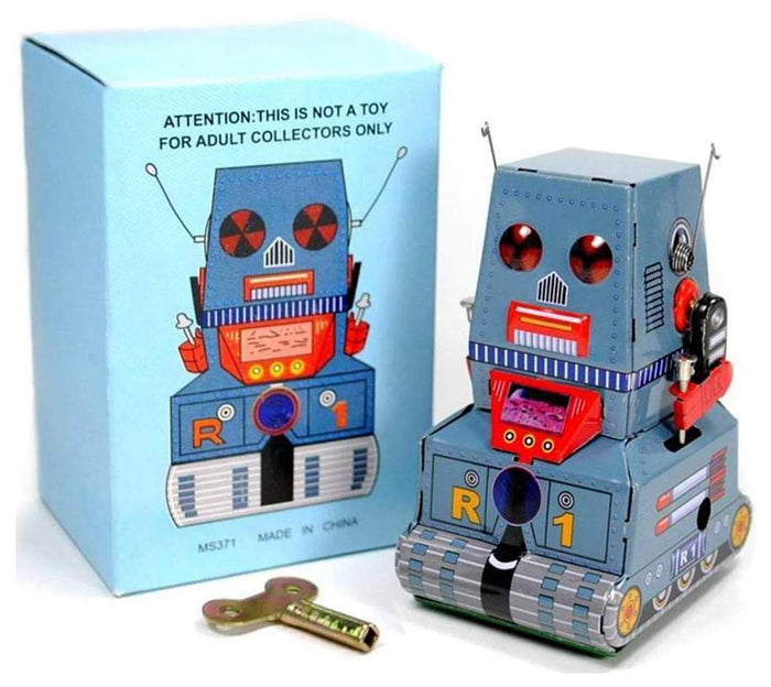 Metal Tin Tank Robot
