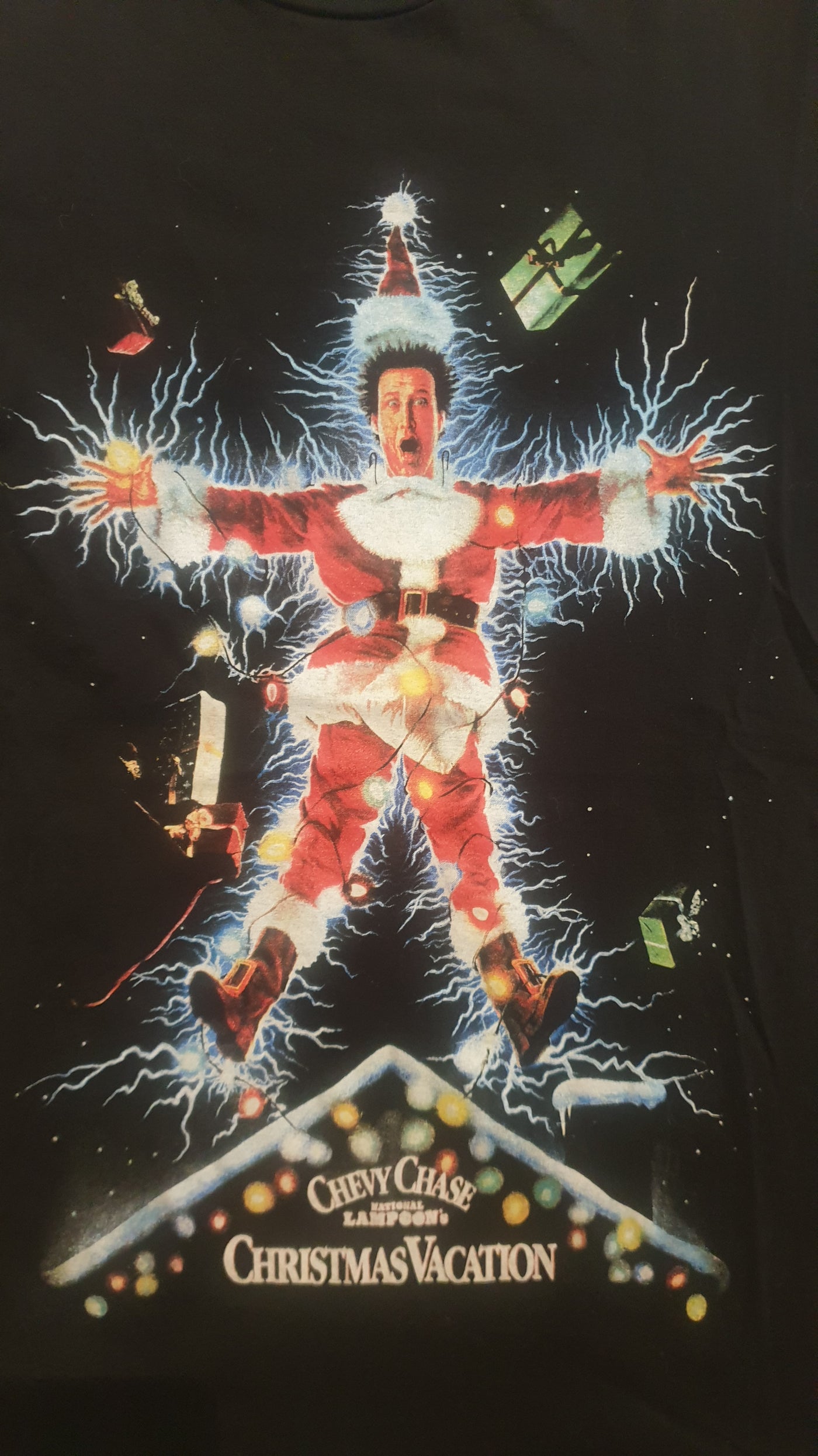 Christmas vacation clothes shop