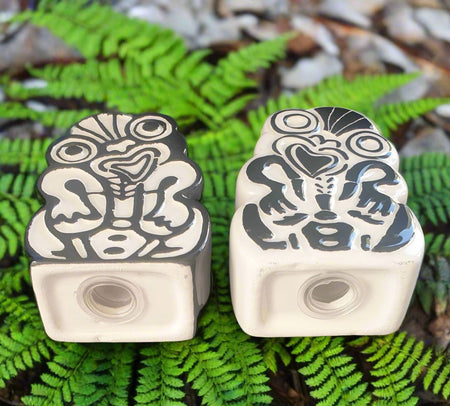 New Zealand Tiki Salt & Pepper Set Planet Retro NZ