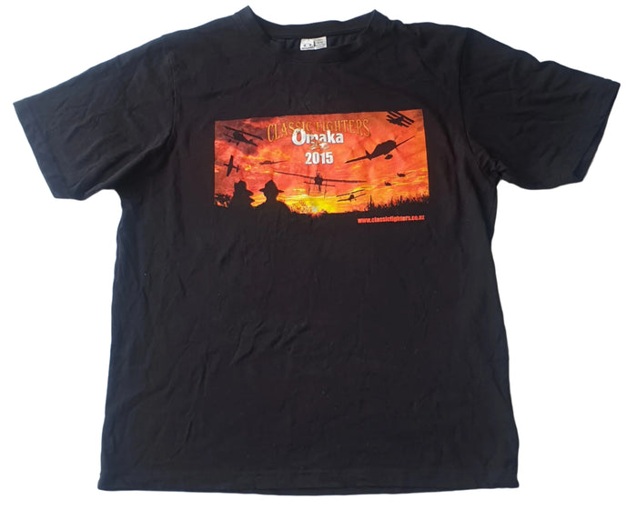 Omaka 2015 Airplanes T Shirt (Medium)