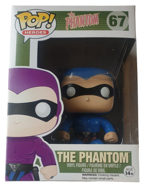 Pop Vinyl - The Phantom (Blue) #67 New Vintage Toys Collectibles NZ Planet Retro