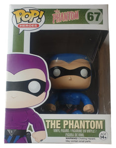 Pop Vinyl - The Phantom (Blue) #67 New Vintage Toys Collectibles NZ Planet Retro