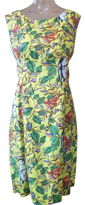 Pretty Bird Julie Dress - Planet Retro Original (XL & 2XL)