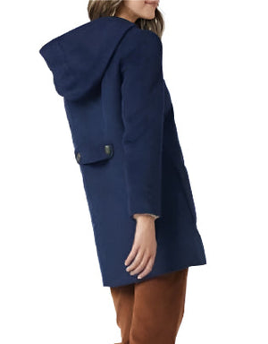 Princess Highway - Navy Wool Blend Duffle Coat (XS) New & Vintage Clothing NZ Planet Retro NZ 3
