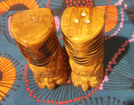 Rarotongan Tiki Lounge Salt & Pepper Set