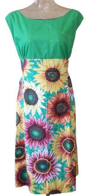 SALE Sunflower Julie Dress - Planet Retro Original (2XL)