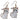 Sailor Moon Artemis Cat Hook Earrings New Vintage Jewelry NZ Planet Retro