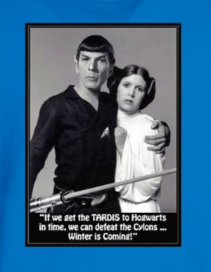 Spock & Leia T-Shirt - Planet Retro Original