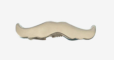Steampunk Moustache Tie Clip / Bar Planet Retro NZ
