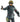 Action figure of John Connor from 'Terminator Salvation' with packaging on a white background Planet Retro NZ