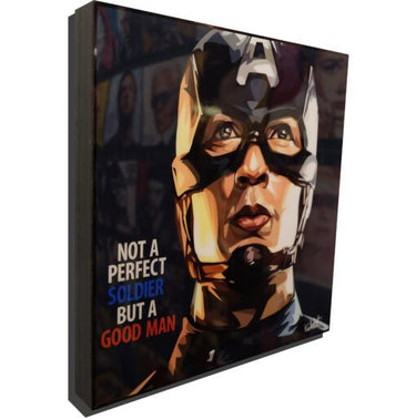 Captain America Art Print – Steve Rogers Wall Art