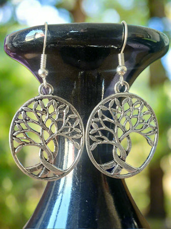 Tree of Life Earrings Planet Retro  NZ