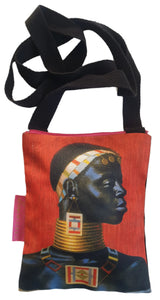 Tretchikoff Ndebele Woman Purse Bag Planet Retro NZ New Vintage