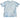 Blue tie-dye t-shirt on a white surface