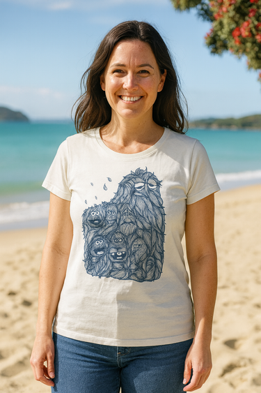 Vintage-Sesame-Street-Ladies-T-Shirt-planet-retro-5