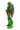 Green Michelangelo teenage mutant ninja turtle figure with a yellow shell and brown belt on a white background