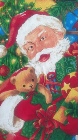 Vintage - Santa Christmas Cushion Cover Decor Planet Retro NZ 2