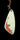 Vintage 1970s Enamelled White & Red Copper Necklace vintage jewellery nz planet retro