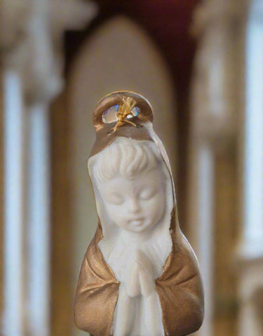 Vintage Ardalt Japan - Mary Madonna Bell Ornament