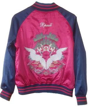 Vintage Clothing NZ Enterprise Japan Men's Sukajan Reversible Jacket Planet Retro 3