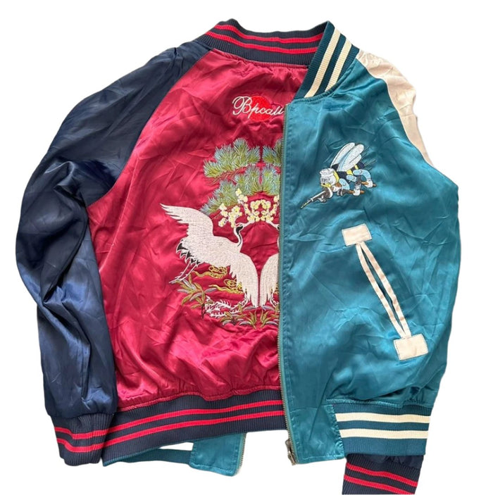 SALE Vintage Enterprise Japan Men's Sukajan Reversible Jacket