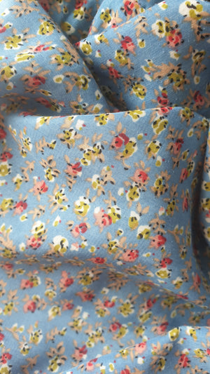 Vintage Hand Made Spring Flowers Dress (Small) New Vintage Clothing NZ Planet Retro 5