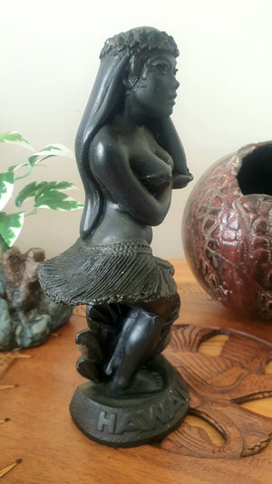 Vintage Hawaiian Dancing Girl Figurine Planet Retro Decor 3