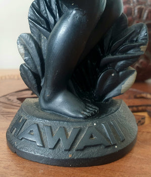 Vintage Hawaiian Dancing Girl Figurine Planet Retro Decor 5