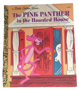 Vintage Little Golden Book - Pink Panther in the Haunted House New Vintage Books Planet Retro NZ
