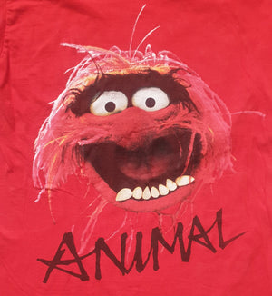 Vintage Muppets Animal Red T-Shirt (Medium)