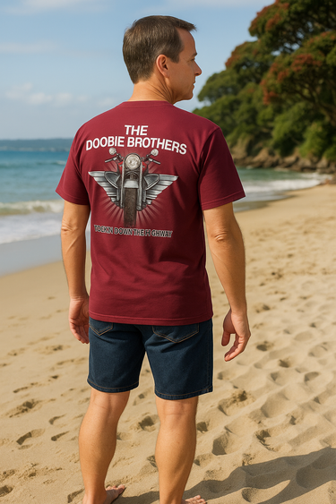 Vintage T-Shirt Doobie Brothers Rockin' Down The Highway (Large)