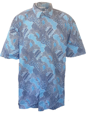 Vintage Thai Blues Men's Shirt (2XL) Planet Retro NZ