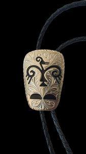 Vintage Western Aztec Style Bolo Tie New Vintage Accessories Clothing NZ Planet Retro