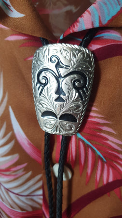 Vintage Western Aztec Style Bolo Tie New Vintage Accessories Clothing NZ Planet Retro 7