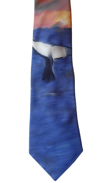 Whale Tail Sander NZ Tie New Vintage Accessories Planet Retro NZ